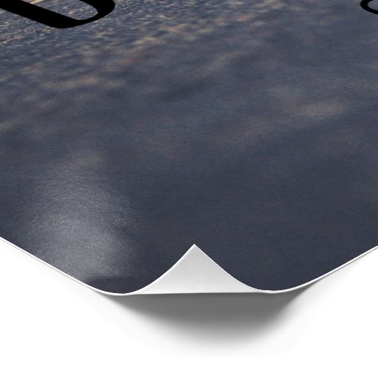 "Chauffeur" Affiche Murale Citation Positive ポスター (コーナー)