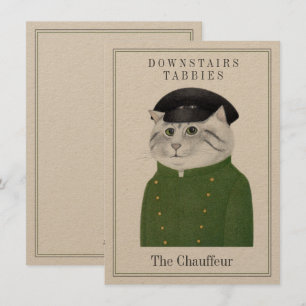 CHAUFFEUR CAT 4.5x6.25フラットカード+文字(Kraft上) シーズンカード