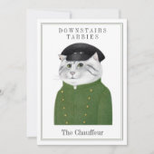 CHAUFFEUR CAT 5x7フラットカード+文字 シーズンカード (正面)