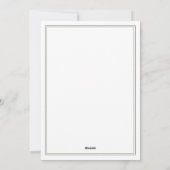 CHAUFFEUR CAT 5x7フラットカード+文字 シーズンカード (裏面)