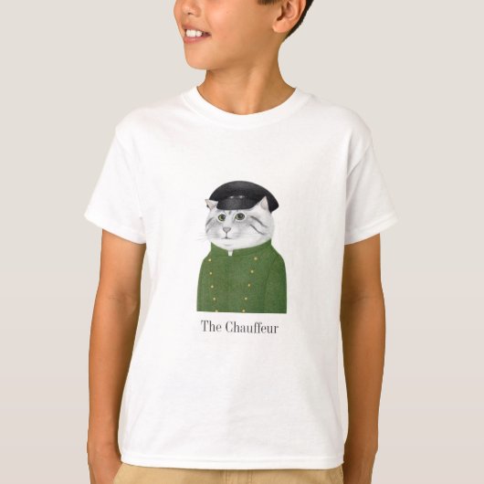 CHAUFFEUR CAT BOYS'Basic Tシャツ (正面)