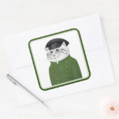 CHAUFFEUR CAT Large Squareスタンプ スクエアシール (封筒)