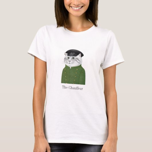 CHAUFFEUR CAT WOMEN's Basic Tシャツ (正面)