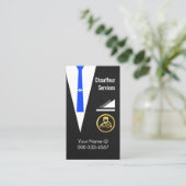 Chauffeur Coat Jacket Driving Limo 名刺 (スタンド正面)