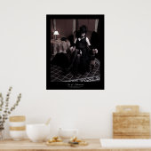 Chausan -プリント ポスター (キッチン)