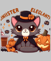 Chausie cat a Blend of よくはしゃぐかわいい&ハロウィーン