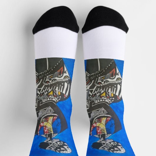 chaussette afro ソックス (上部)