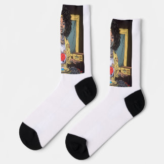 chaussette afro mix ソックス