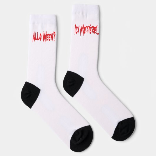 Chaussette humour Halloween ソックス (右)