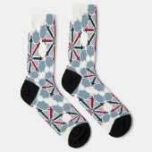 Chaussette Moroccan Zelije !Moroccan Zellige ソックス (右)