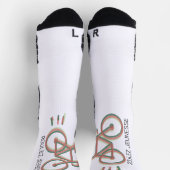 Chaussettes de sport Roulez Jeunesse ソックス (上部)