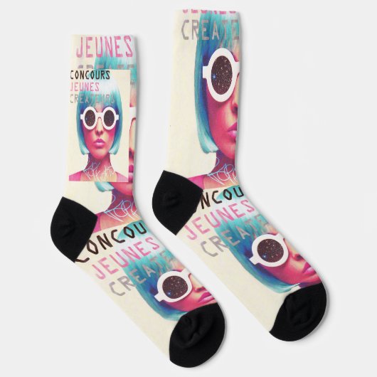 Chaussettes Disco Doll Pour Femmes ソックス (右)