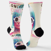 Chaussettes Disco Doll Pour Femmes ソックス (傾斜あり)