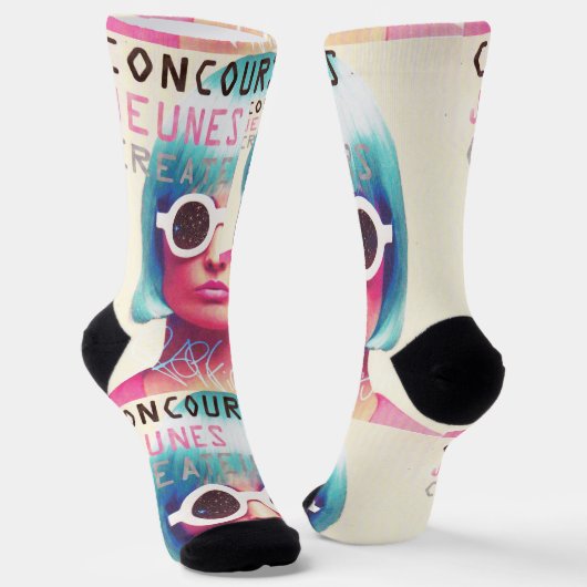 Chaussettes Disco Doll Pour Femmes ソックス (傾斜あり)