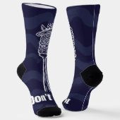 Chaussettes - Don’t Cut – Humour spaghetti  ソックス (傾斜あり)