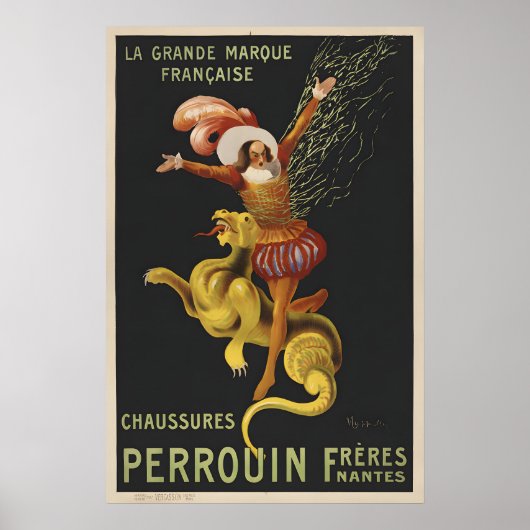 Chaussuers Perrouin Poster Prints - Cappiello ポスター (正面)