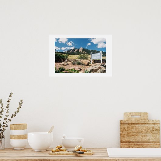 Chautauqua Park, Boulder, Colorado ポスター (キッチン)