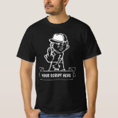 Chavパーソナル化可能なTシャツ Tシャツ (正面)