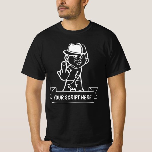 Chavパーソナル化可能なTシャツ Tシャツ (正面)