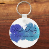 chaveiro ACOTAR azul キーホルダー (正面)