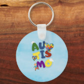 Chaveiro Mãe de Autista キーホルダー (正面)