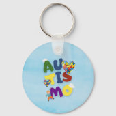 Chaveiro Mãe de Autista キーホルダー (裏面)