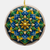 Chaveiro Mandala Luxo - 01 セラミックオーナメント (裏面)