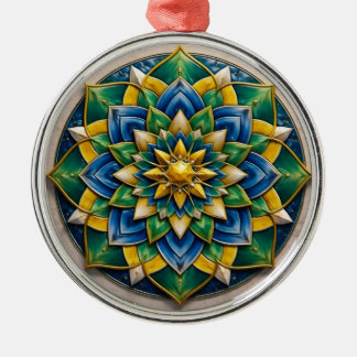 Chaveiro Mandala Luxo - 01 メタルオーナメント