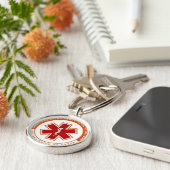 Chaveiro Premium SAMU 192. キーホルダー (側面)