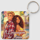 chaveiro romantico literário A linguagem do amor キーホルダー (裏面)