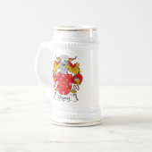 Chavesの家紋 ビールジョッキ (正面左)