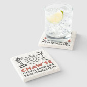 Chaw'seの大理石のコースター ストーンコースター (横)