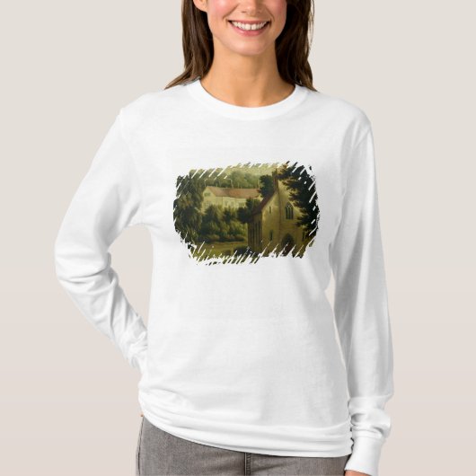 Chawtonの家および教会1809年 Tシャツ (正面)