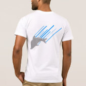 ChaZの流線 Tシャツ (裏面)