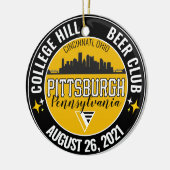 CHBCピッツバーグ セラミックオーナメント (左)