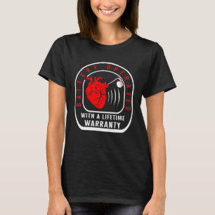 CHDウォリアーぺースメーカーバッテリー操作ハート患者 Tシャツ