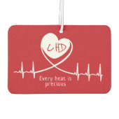 CHDレッドエアーフレッシュナー カーエアーフレッシュナー (裏面)