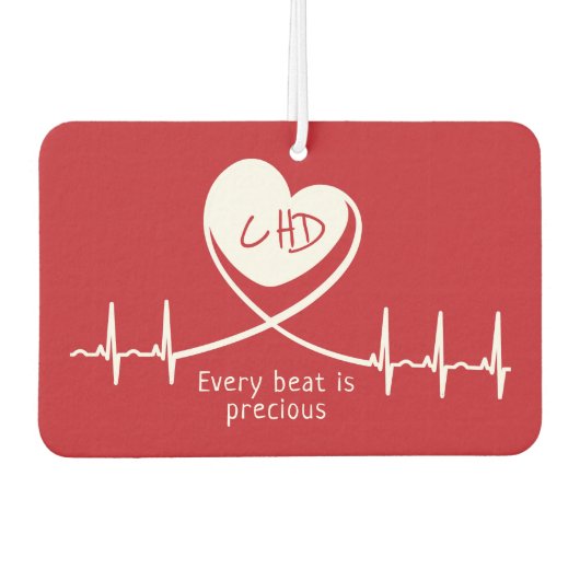 CHDレッドエアーフレッシュナー カーエアーフレッシュナー (正面)