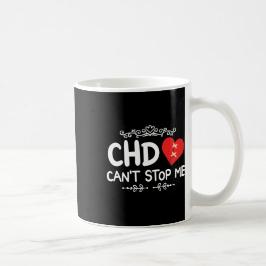 CHD戦士 先天性心疾患啓発 コーヒーマグカップ (右)