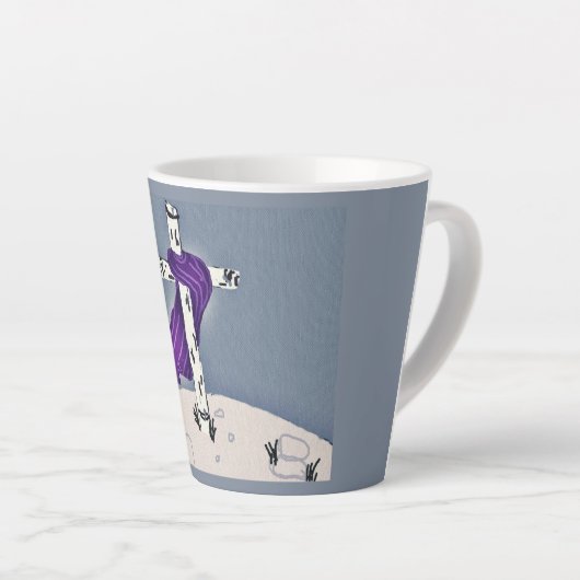 CHD-10 カフェラテマグ (右アングル)