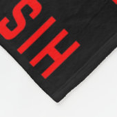 Chd Awareness Baby Brother Warrior Heart Disease C フリースブランケット (角)