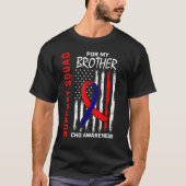 CHD Awareness Brother Heart Disease Support Squad  Tシャツ (正面)