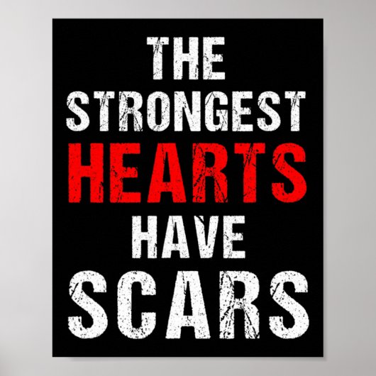 Chd Awareness Quotes About Congenital Heart Diseas ポスター (正面)