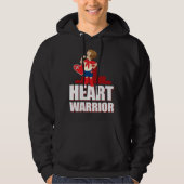 CHD Heart Confidence Caped Boy Hero Warrior Healed パーカ (正面)