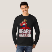 CHD Heart Confidence Caped Boy Hero Warrior Healed Tシャツ (正面フル)