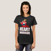 CHD Heart Confidence Caped Boy Hero Warrior Healed Tシャツ (正面フル)