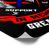 Chd Heart Disease Awareness In Memory Of Great Nep ポスター (角)