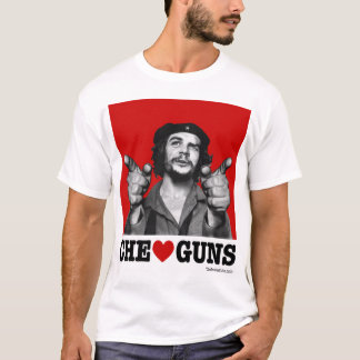 Cheのハート銃 Tシャツ