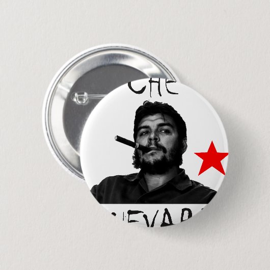 Cheの喫煙 缶バッジ (正面&裏面)