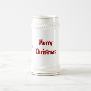 Chéの学部長によるメリークリスマスのデザイン ビールジョッキ